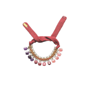 Bracciale catena pavè e giada