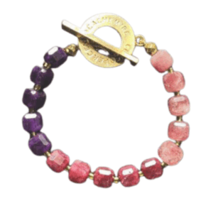 Bracciale giada con Tbar
